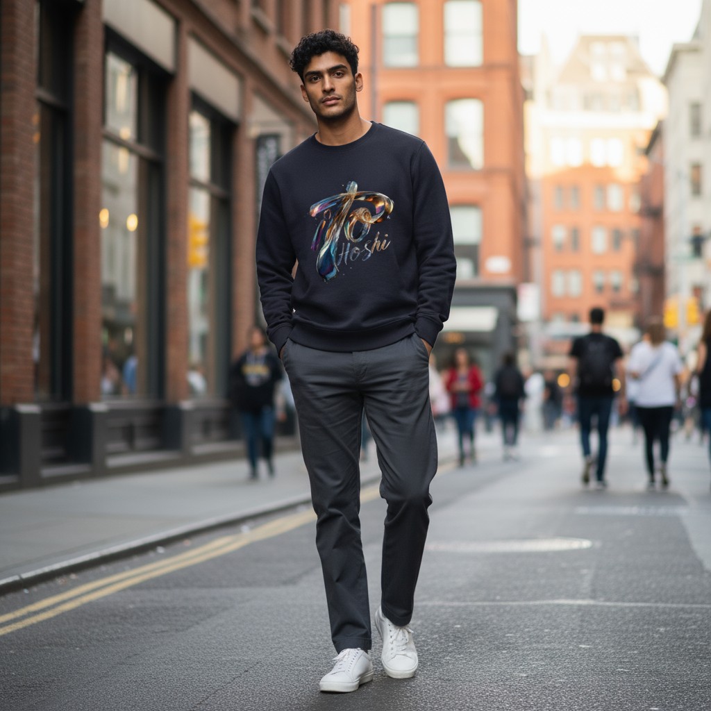 Liquid Identity – Ito Hoshi Signature Sweatshirt