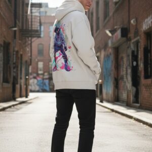 Neon Rebel – Street Graffiti Hoodie